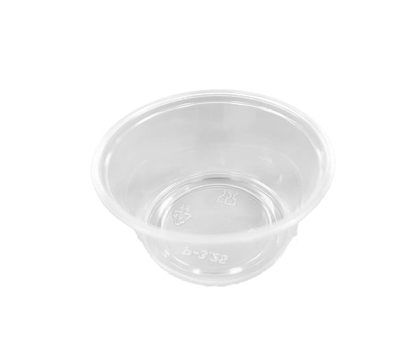  3.25 oz Plastic Clear Portion Cups With Lids, Souffle Cups  (2500 Sets): Industrial & Scientific