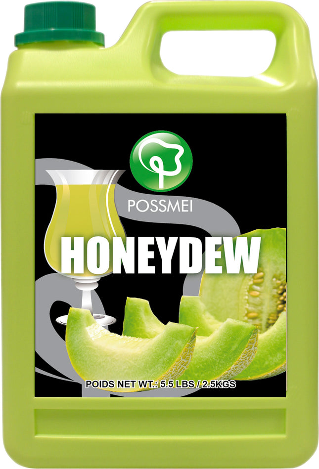[POSSMEI] Honeydew Syrup 5.5 lbs / Bottle x 6 Bottles / Case