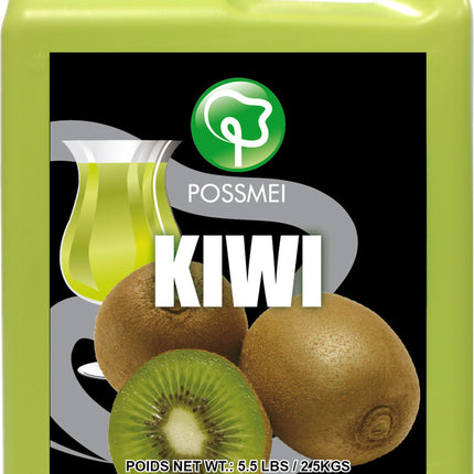 [POSSMEI] Kiwi Syrup 5.5 lbs / Bottle x 6 Bottles / Case