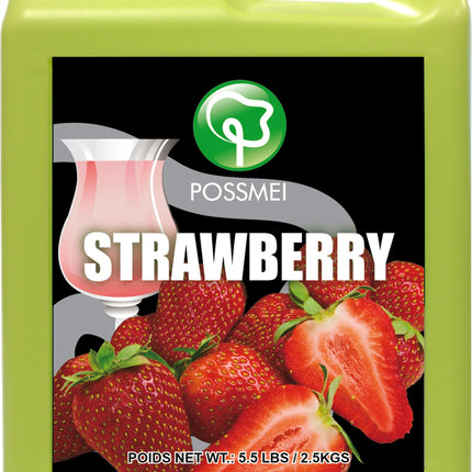 [POSSMEI] [MINI] Strawberry Syrup - One Bottle [5.5 lbs]