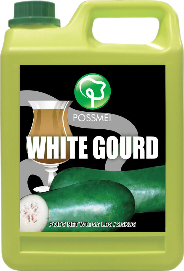 [POSSMEI] White Gourd Syrup 5.5 lbs / Bottle x 6 Bottles / Case
