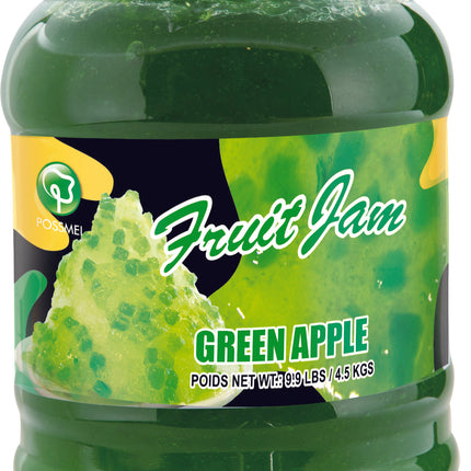 [POSSMEI] Green Apple Jam 9.9 lbs / Bottle x 4 Bottles / Case