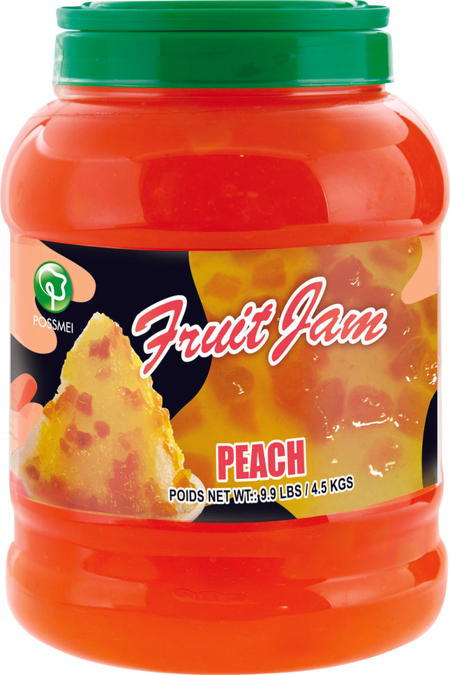 [POSSMEI] Peach Jam 9.9 lbs / Bottle x 4 Bottles / Case