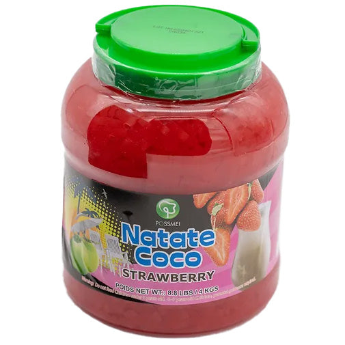 [POSSMEI] Strawberry Natate Coco 7.2 lbs / Bottle x 4 Bottles / Case