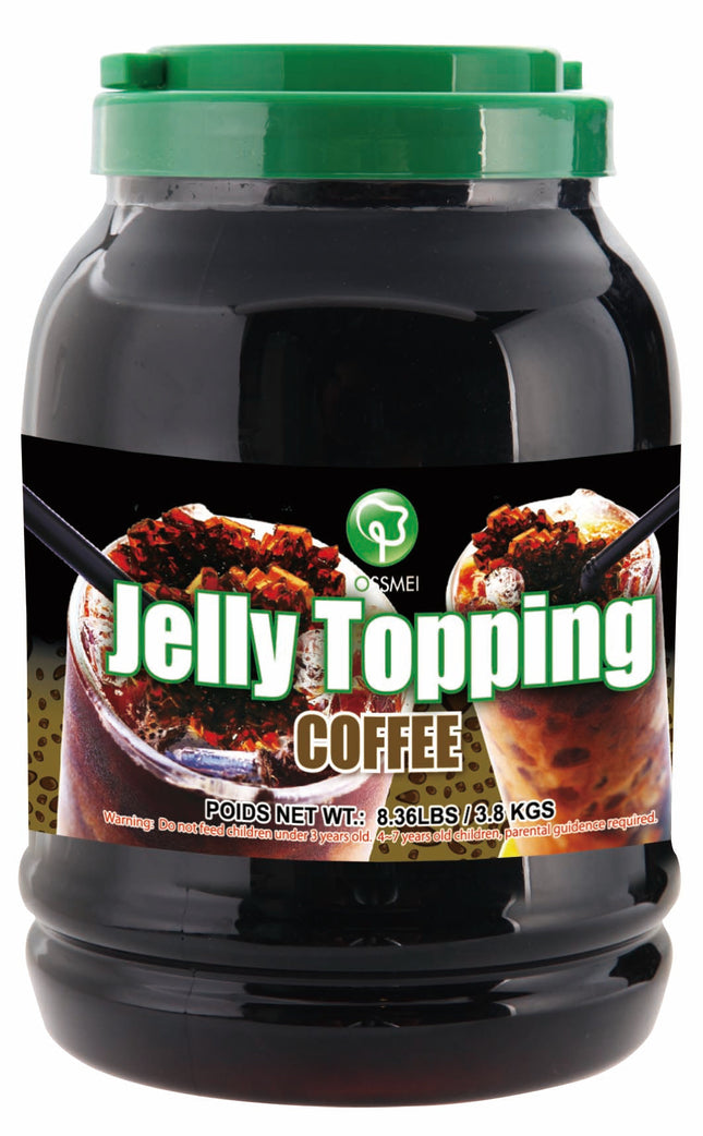 [POSSMEI] Coffee Konjac Jelly 8.8 lbs / Bottle x 4 Bottles / Case