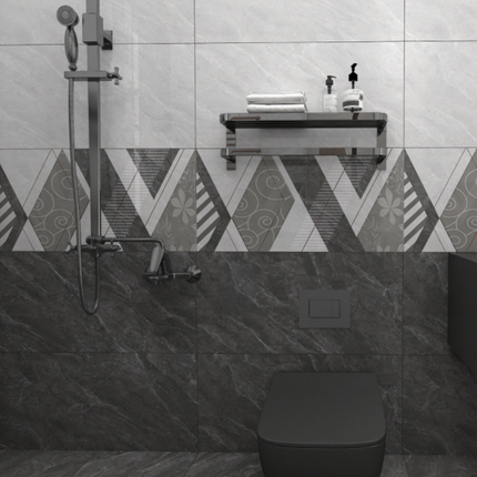 Gray Marble Room Bathroomglazed Wall Tiles